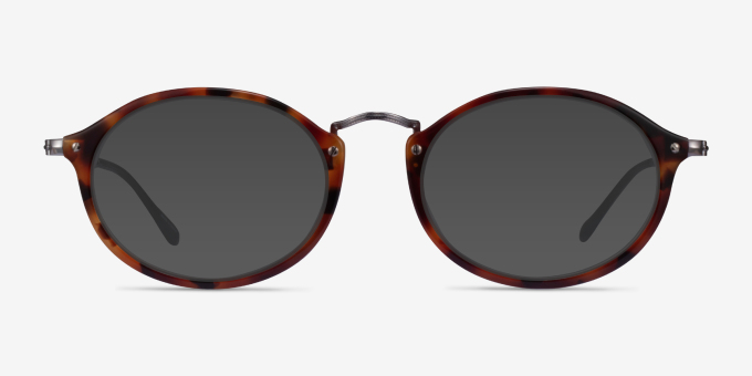 Ray-Ban RB2547V Tortoise Gunmetal AcetateEyeglass Frames from EyeBuyDirect, with Tinted Lenses