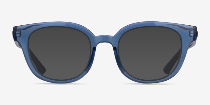 Ray-Ban RB4324V Clear Blue AcetateEyeglass Frames from EyeBuyDirect, with Tinted Lenses