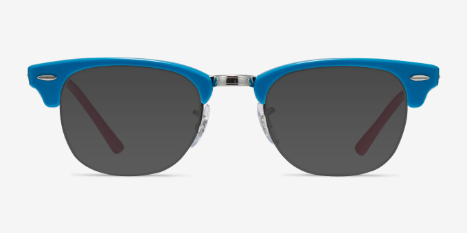 Ray-Ban RB4354V Light Blue AcetateEyeglass Frames from EyeBuyDirect, with Tinted Lenses