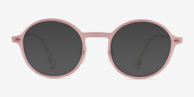 Ray-Ban RB7087 Lightray Rose Métal Montures de lunettes de vue d'EyeBuyDirect, with Tinted Lenses