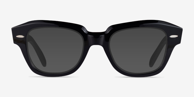 Ray-Ban RB5486 Black AcetateEyeglass Frames from EyeBuyDirect, with Tinted Lenses