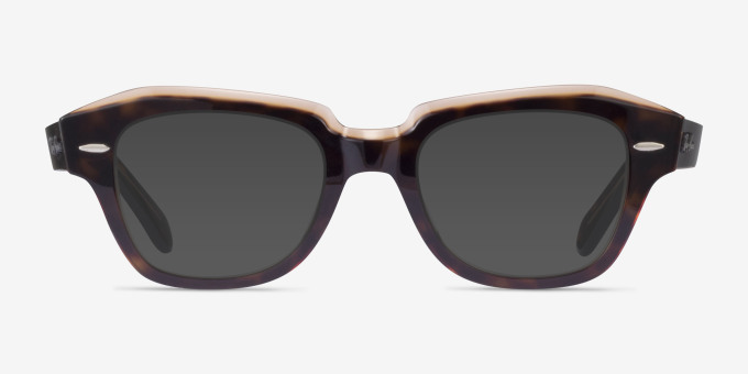 Ray-Ban RB5486 Tortoise AcetateEyeglass Frames from EyeBuyDirect, with Tinted Lenses