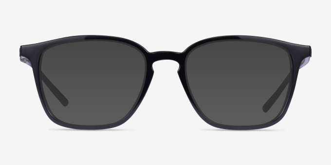 Ray-Ban RB7185 Black PlasticEyeglass Frames from EyeBuyDirect, with Tinted Lenses