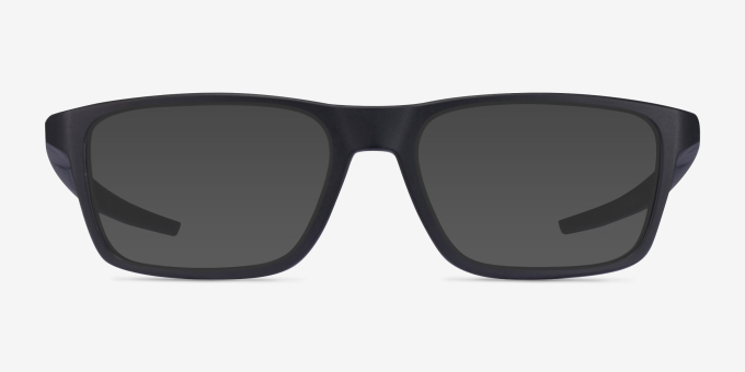 Oakley Port Bow Satin Black PlasticEyeglass Frames from EyeBuyDirect, with Tinted Lenses