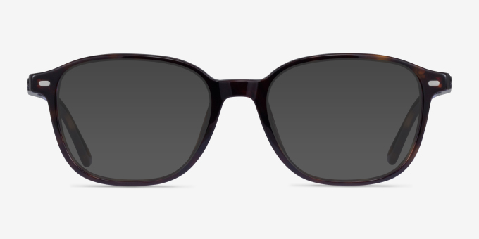 Ray-Ban RB5393 Leonard Tortoise AcetateEyeglass Frames from EyeBuyDirect, with Tinted Lenses
