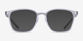 Ray-Ban RB7185 Transparent Plastique Montures de lunettes de vue d'EyeBuyDirect, with Tinted Lenses