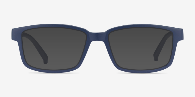 ARNETTE Bixiga Matte Blue PlasticEyeglass Frames from EyeBuyDirect, with Tinted Lenses