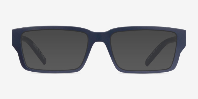 ARNETTE Bazz Matte Blue PlasticEyeglass Frames from EyeBuyDirect, with Tinted Lenses
