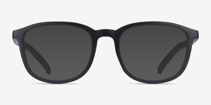 ARNETTE Karibou Matte Black PlasticEyeglass Frames from EyeBuyDirect, with Tinted Lenses