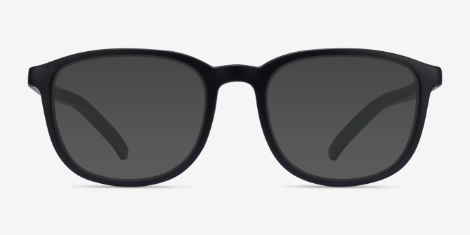 ARNETTE Karibou Polished Black PlasticEyeglass Frames from EyeBuyDirect, with Tinted Lenses