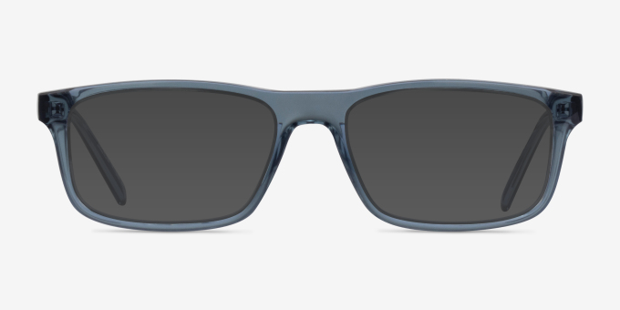 ARNETTE Dark Voyager Blue Jeans PlastiqueMontures de lunettes de vue d'EyeBuyDirect, Avec des Verres Teintés