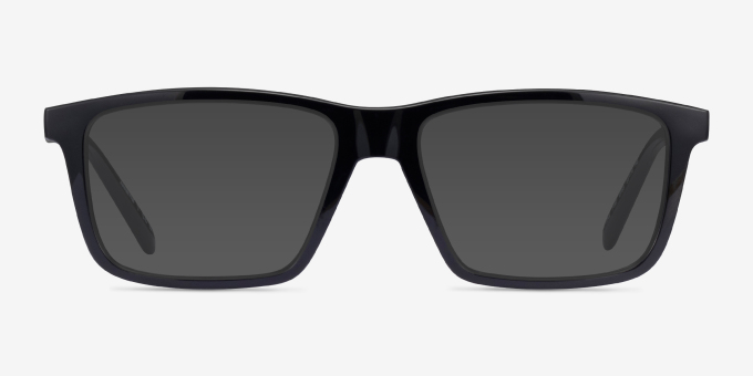 ARNETTE Eyeke Black PlasticEyeglass Frames from EyeBuyDirect, with Tinted Lenses