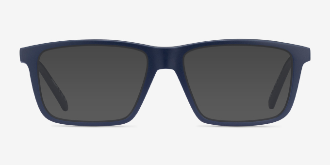 ARNETTE Eyeke Matte Blue PlasticEyeglass Frames from EyeBuyDirect, with Tinted Lenses