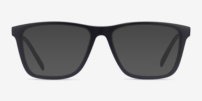 ARNETTE Big Bad Matte Black PlasticEyeglass Frames from EyeBuyDirect, with Tinted Lenses