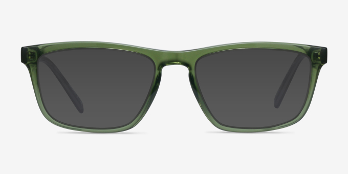 ARNETTE Roboto Transparent Military Green PlasticEyeglass Frames from EyeBuyDirect, with Tinted Lenses
