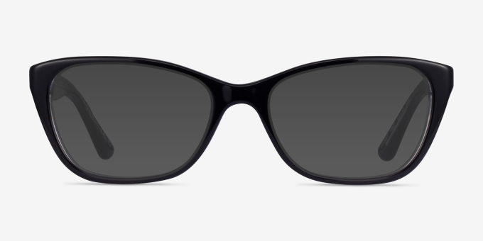 Vogue Eyewear VO2961 Black AcetateEyeglass Frames from EyeBuyDirect, with Tinted Lenses
