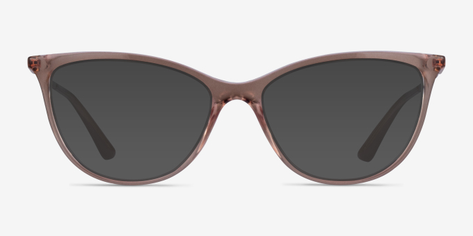 Vogue Eyewear VO5239 Brown PlasticEyeglass Frames from EyeBuyDirect, with Tinted Lenses