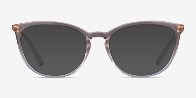 Vogue Eyewear VO5276 Gradient Brown PlastiqueMontures de lunettes de vue d'EyeBuyDirect, Avec des Verres Teintés