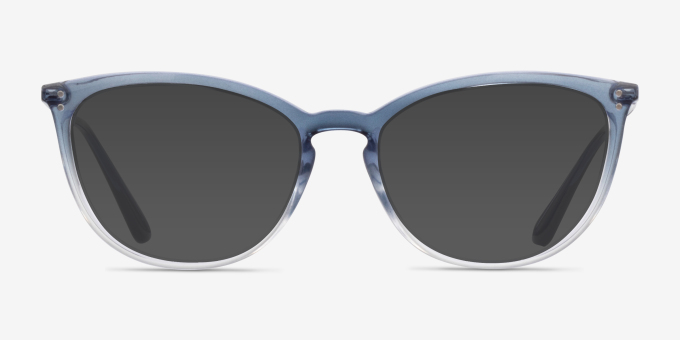 Vogue Eyewear VO5276 Gradient Blue PlasticEyeglass Frames from EyeBuyDirect, with Tinted Lenses