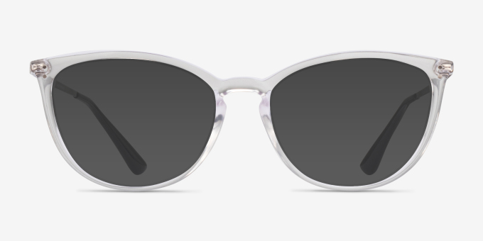 Vogue Eyewear VO5276 Transparent PlasticEyeglass Frames from EyeBuyDirect, with Tinted Lenses