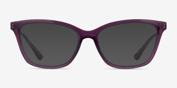 Vogue Eyewear VO5285 Transparent Purple PlasticEyeglass Frames from EyeBuyDirect, with Tinted Lenses