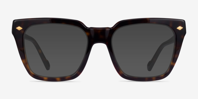 Vogue Eyewear VO5371 Dark Tortoise AcetateEyeglass Frames from EyeBuyDirect, with Tinted Lenses