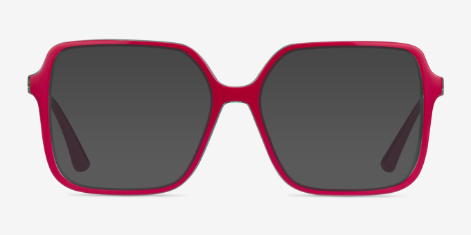 Vogue Eyewear VO5406 Red Green PlasticEyeglass Frames from EyeBuyDirect, with Tinted Lenses