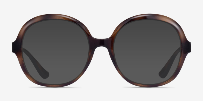 Vogue Eyewear VO5412 Dark Tortoise PlasticEyeglass Frames from EyeBuyDirect, with Tinted Lenses