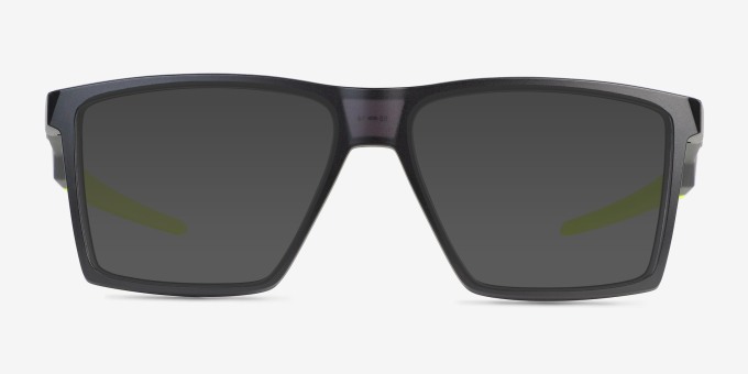 Oakley Futurity Satin Gray Smoke PlasticEyeglass Frames from EyeBuyDirect, with Tinted Lenses