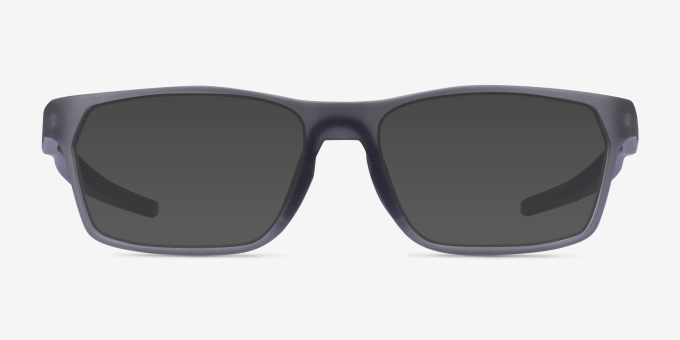 Oakley Hex Jector Satin Gray Smoke PlasticEyeglass Frames from EyeBuyDirect, with Tinted Lenses