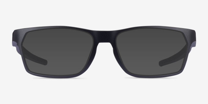 Oakley Hex Jector Satin Black PlasticEyeglass Frames from EyeBuyDirect, with Tinted Lenses