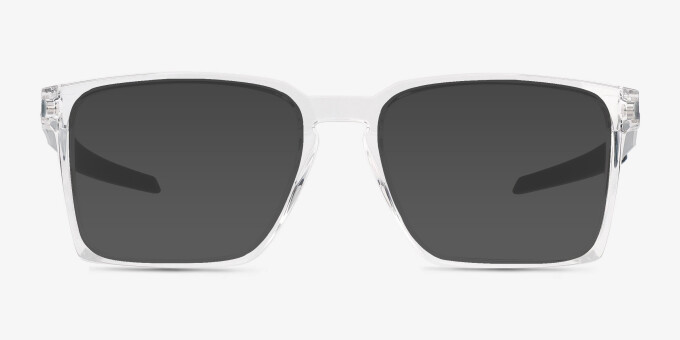 Oakley Exchange Polished Clear PlasticEyeglass Frames from EyeBuyDirect, with Tinted Lenses