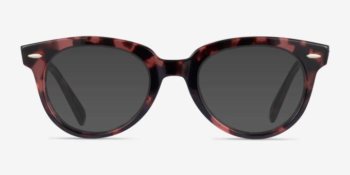 Ray-Ban RB2199V Orion Pink Tortoise AcetateEyeglass Frames from EyeBuyDirect, with Tinted Lenses
