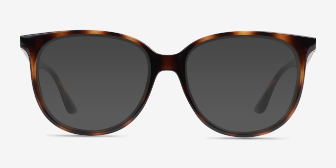 Ray-Ban RB4378V Tortoise PlasticEyeglass Frames from EyeBuyDirect, with Tinted Lenses