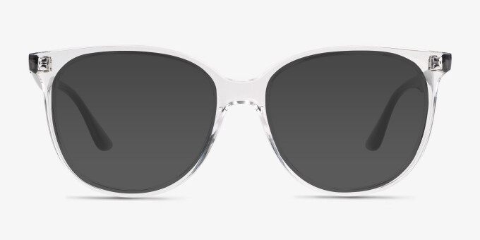 Ray-Ban RB4378V Transparent PlastiqueMontures de lunettes de vue d'EyeBuyDirect, Avec des Verres Teintés