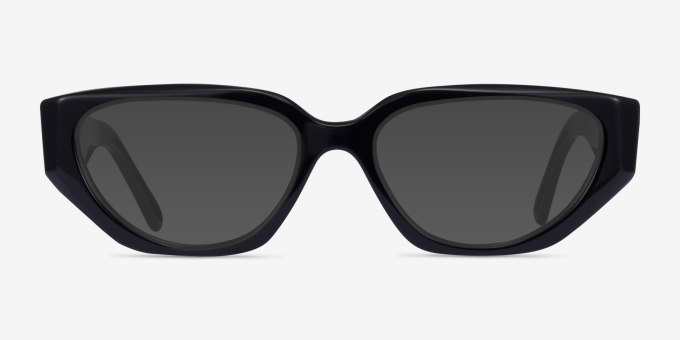 Vogue Eyewear VO5439 Black AcetateEyeglass Frames from EyeBuyDirect, with Tinted Lenses