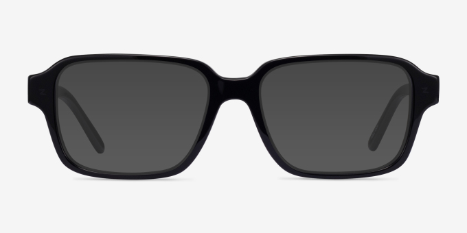 ARNETTE AN7211 POLL-OCK Black AcetateEyeglass Frames from EyeBuyDirect, with Tinted Lenses