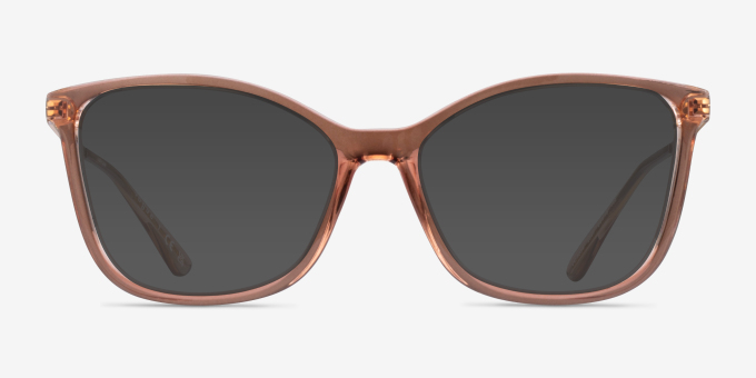 Vogue Eyewear VO5334 Pink Transparent PlasticEyeglass Frames from EyeBuyDirect, with Tinted Lenses