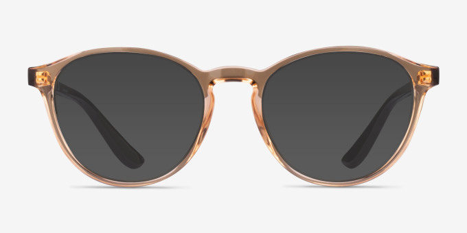 Vogue Eyewear VO5372 Transparent Brown PlasticEyeglass Frames from EyeBuyDirect, with Tinted Lenses