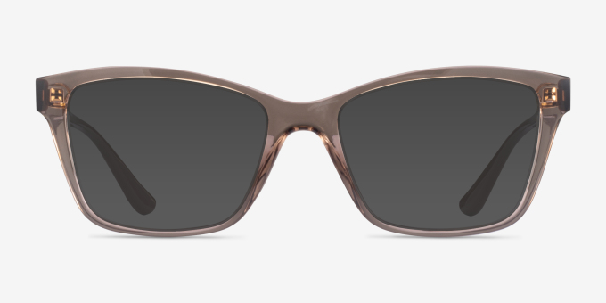 Vogue Eyewear VO5420 Transparent Brown PlasticEyeglass Frames from EyeBuyDirect, with Tinted Lenses