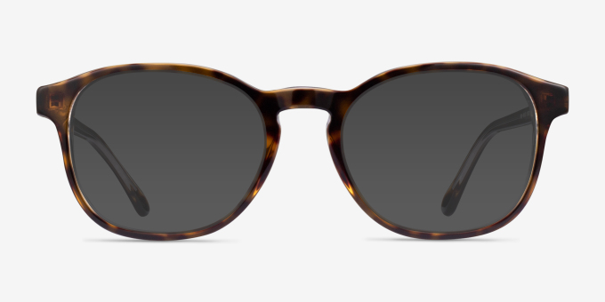 Ray-Ban RB5417 Transparent Tortoise AcetateEyeglass Frames from EyeBuyDirect, with Tinted Lenses
