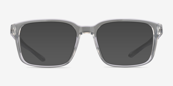 ARNETTE Saisei Transparent Light Gray PlasticEyeglass Frames from EyeBuyDirect, with Tinted Lenses