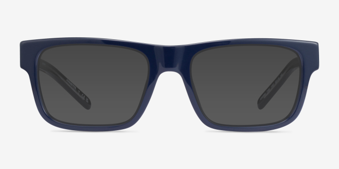 ARNETTE Kokoro Shiny Blue AcetateEyeglass Frames from EyeBuyDirect, with Tinted Lenses