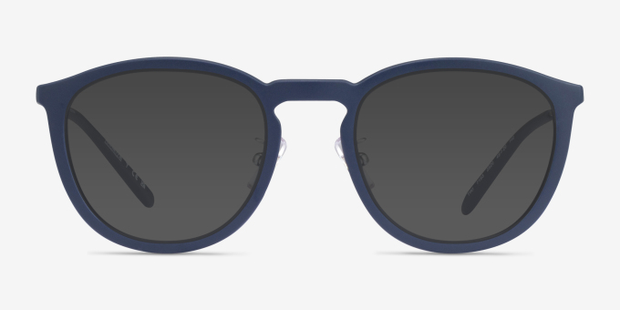 ARNETTE Tiki Matte Blue PlasticEyeglass Frames from EyeBuyDirect, with Tinted Lenses
