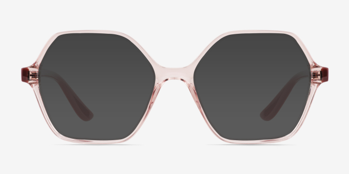 Vogue Eyewear VO5363 Transparent Pink PlasticEyeglass Frames from EyeBuyDirect, with Tinted Lenses