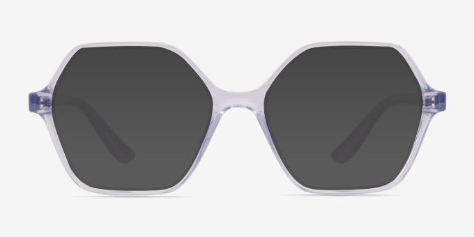 Vogue Eyewear VO5363 Transparent Purple PlasticEyeglass Frames from EyeBuyDirect, with Tinted Lenses