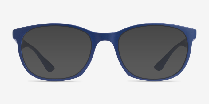 Ray-Ban RB7183 Liteforce - Square Sand Blue Frame Eyeglasses | Eyebuydirect