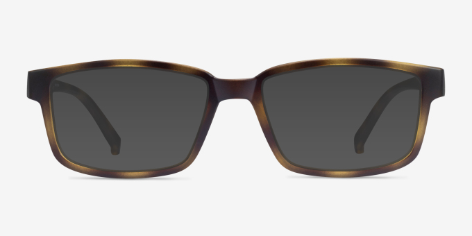 ARNETTE Bixiga Matte Tortoise PlasticEyeglass Frames from EyeBuyDirect, with Tinted Lenses
