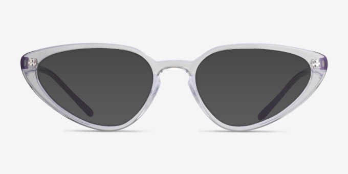 Ray-Ban RB7188 Transparent PlasticEyeglass Frames from EyeBuyDirect, with Tinted Lenses