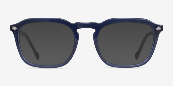 Vogue Eyewear VO5348 Transparent Blue AcetateEyeglass Frames from EyeBuyDirect, with Tinted Lenses